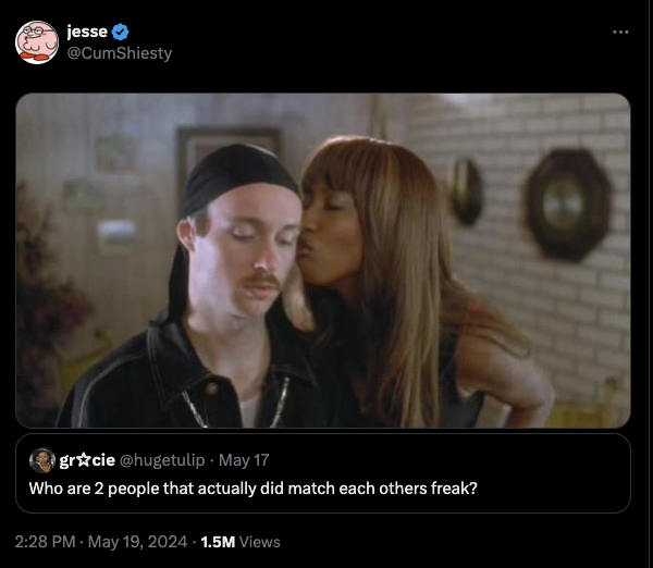 g eazy megan thee stallion meme - jesse grcie May 17 Who are 2 people that actually did match each others freak? . 1.5M Views